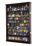 Large Tall Shot Glass, Shooter, Mini Liquor Bottle Display Case Cabinet - sfDisplay.com