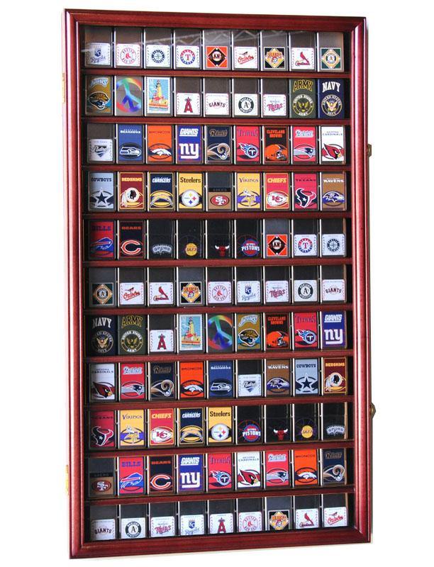 99 Zippo Lighter / Matchbook Display Case Cabinet - sfDisplay.com