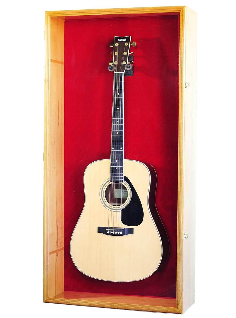 Large Acoustic Guitar Display Case Cabinet - sfDisplay.com