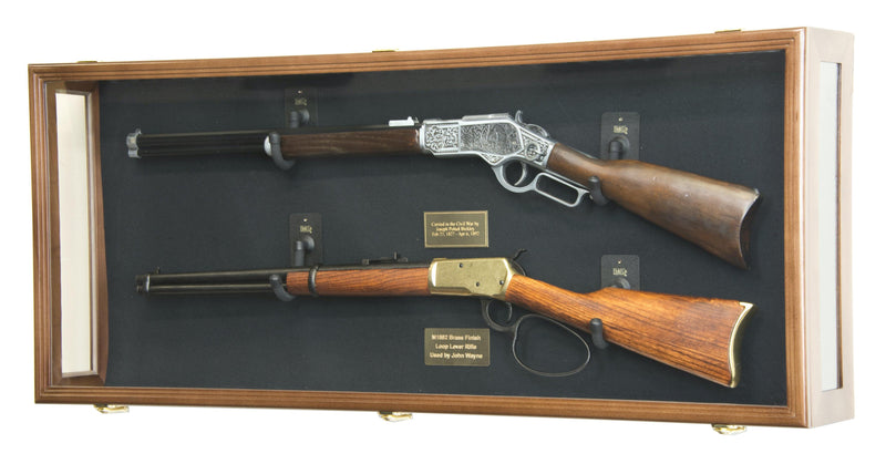 Clear Viewing Guns: Rifle Handgun Display Case Cabinet - sfDisplay.com