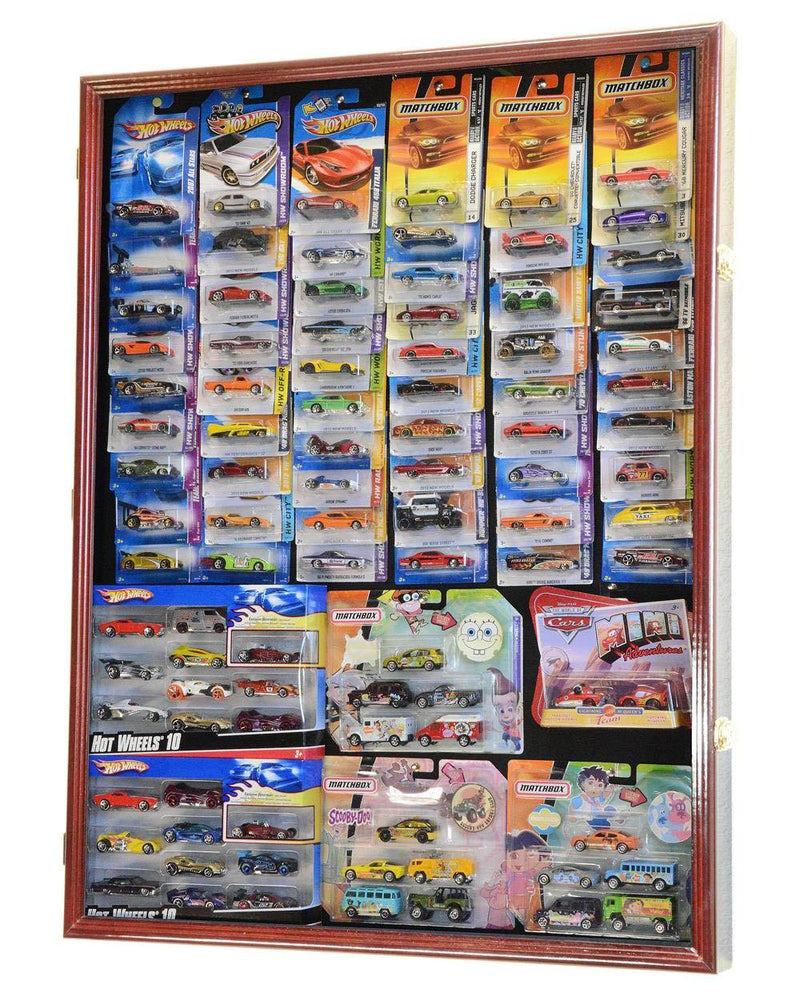Hot Wheels / Matchbox for Cars in Retail Boxes Display Case Cabinet - sfDisplay.com