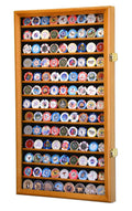 117 Casino Chip / Coin Display Case Cabinet - sfDisplay.com