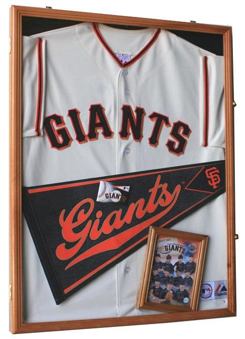 Large Jersey or Uniform Frame Display Case Cabinet Shadow Box