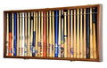 Large Mini 18" Bat Baseball Display Case Cabinet - sfDisplay.com