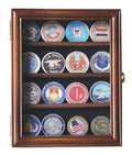 XS Military Challenge Coin Display Case Cabinet